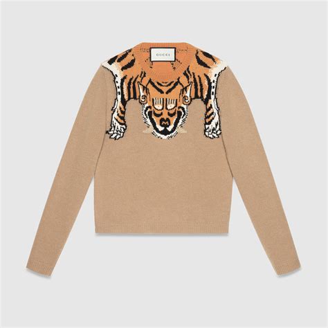 gucci tiger sweater replica|gucci knockoff sweater.